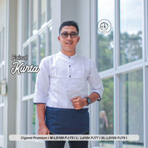 Kurta FAISAL COUPLE / Kemeja ayah anak terbaru 2025 / Koko ayah anak 100% cigaret / CIKA KIDS STORE