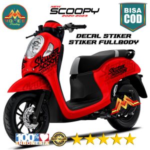 ( cod )⭐⭐⭐⭐⭐ stiker scoopy stiker motor scoopy 2020 - 2023 full body stiker motor honda scoopy stiker variasi honda all new scoopy