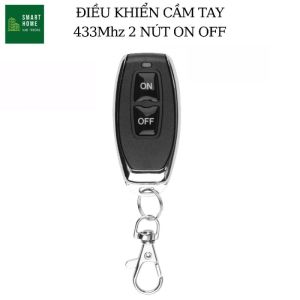 Remote Honest RF433Mhz điều khiển từ xa sóng RF loại copy học lệnh 2 nút key