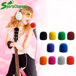 10 cái Microphone bọt trường quay chuyên nghiệp kính chắn gió mic miếng bọt biển Bìa cap