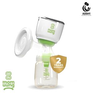 Mom Uung Electric Breastpump Rechargeable with PPSU Bottle Pompa ASI Elektrik MomUung