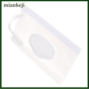 miankeji Túi đựng khăn ướt trẻ em hoạt hình dễ mang theo trọng lượng nhẹ túi đựng khăn giấy ướt túi đựng có dây đeo