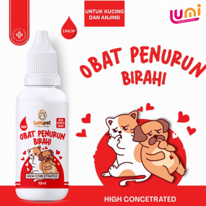 LUMIPET Obat Tetes Penurun Birahi Libido Kucing Anjing Jantan Betina Mencegah Kehamilan dan Meredam Berisik dan Stres