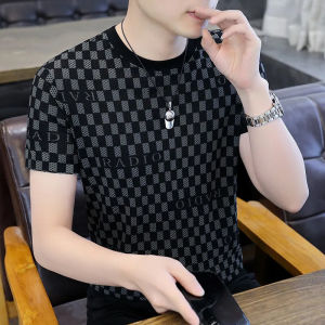 Fashion T-shirt Breathable Type Short-sleeved T-shirt Fashionable Personality Travel Slim Fit