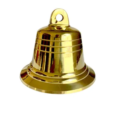 ZYJC Vintage 2/3/4/5in Pure Copper Hanging Bells Quality Christmas Bells Bell Crafts Wind Chime Copper Bells Grazing Bell