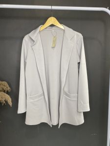 Jas Blazer Scuba Wanita Korea Kekinian Terbaru 2023 Jumbo Premium OOTD Hijab