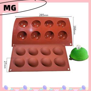 【Magical House】[ New Hot Fashion] 1 PC Baking Tray Pastry Mold Silicone Mold Chocolate Ball Mold Silicone Mold Lollipop Cake Mold kitchen Baking Tools
