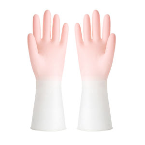 ✨ถุงมือล้างจานหญิง ✨ ทนทานสุดๆ ยางลาเท็กซ์หนาพิเศษ | ถุงมือทำความสะอาดบ้าน | กันน้ำเปียก | สำหรับงานครัวและซักผ้า | ส่งฟรี