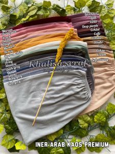DALAMAN KERUDUNG WANITA TERBARU/INER ARAB KAOS PREMIUM/DALAMAN CIPUT KAOS/DALAMAN KERUDUNG