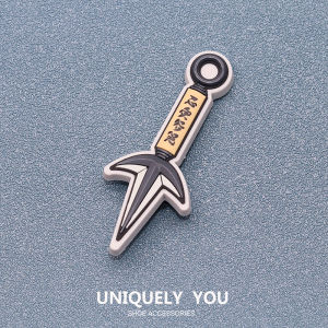 Charm cross Jibbitz Giày Khóa Lỗ Phụ Kiện Giày Hoa Hoạt Hình Nhân Vật Anime Naruto Dễ Thương Sticker Dép cross