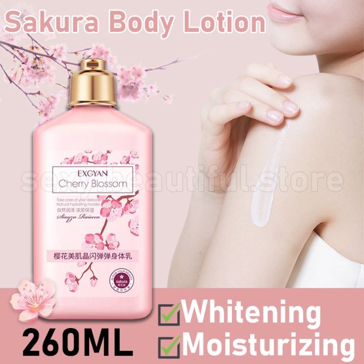 260ML Japan Sakura Whitening Body Lotion Cherry Blossom