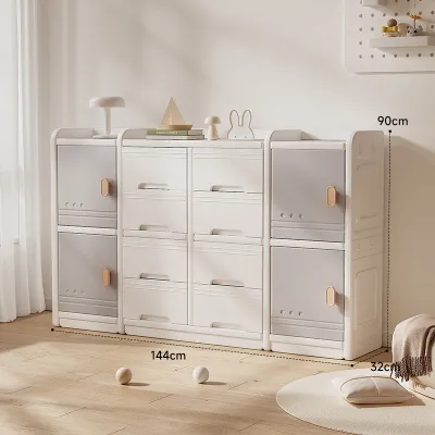 SG STOCK Kids Storage Cabinet Space Saver Storage Box Storage Cabinet Bookshelf Wardrobe Organizers Cabinet Storage Drawer Organizer Rack Storage Shelf Storage Drawer Shelf Rack Cabinet Toy Storage Shelve Book Shelve Toy Cabinet