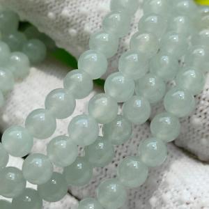 Green Luck Machine 🌱💧 Natural Type A Jadeite Bead Chain | Zi Wei Dou Shu Approved (Sku: bracelet56)
