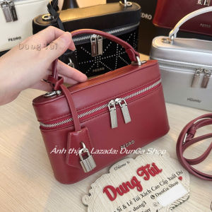 Túi nữ quai cầm + đeo chéo size 20 cốp Ổ KHÓA  forrm chuẩn đẹp full màu