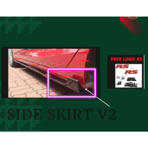 HONDA CITY GN2 SEDAN 2023-2025 HATCHBACK 2024-2025 RS FLRS THAI GLOSS BLACK FRONT BUMPER LIP SKIRT