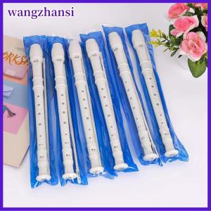 wangzhansi ขลุ่ยพลาสติกเครื่องดนตรีไม้คลาริเน็ตแปดรูอุปกรณ์ดนตรีน้ำหนักเบาและพกพาได้ด้วยวัสดุคุณภาพสูง