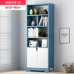 ตู้หนังสือ ชั้นวางหนังสือ ชั้นวางหนังสือตู้เก็บของ ตู้วางของ ห้องนั่งเล่นห้องทำงานเรียบง่าย ตู้โชว์ Bookshelf ชั้นเก็บของ นวางมินิมอล