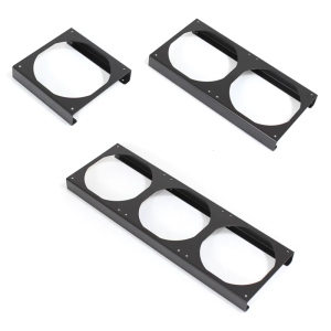 Zinc Coated Fan Mounting Bracket 12cm Fan Height Adjustment For Better PC Ventilation And Heat Management