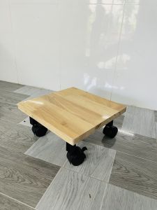 Kệ giá đỡ chậu hoa Chân chậu cây kệ để chậu cây 1 Đế Lót Chậu Cây Có Bánh Xe.