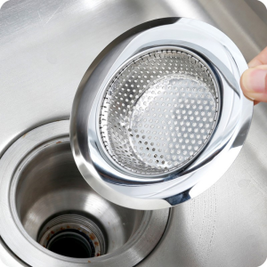 Stainless Strainer Kitchen Sink Strainer Dishwasher Leakage Prevention Filter Sink Drain Hole Filter