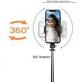 Tongsis Lampu Panjang 1Meter H1S Tongsis Tripod Bluetooth Lampu Selfie Remote Selfie Stick TripodH1S. 