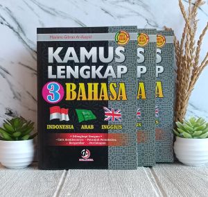 Kamus 3 Bahasa Arab Inggris Indonesia Dilengkapi Dengan Cara Membacanya DM