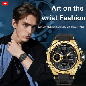 Waterproof luminous watch multifunctional outdoor sports wristwatch electronic watch