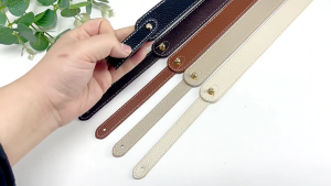 2 Pcs Leather Bag Strap Replacement Bag Belt Wide Crossbody Strap DIY Messenger Strap for Shoulder Bag Handbags