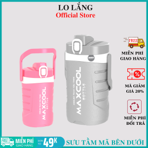 Bình giữ nhiệt 1 Lít-1.5L có vòi và quai xách nắp vòi tự bung đậy kín tiện lợi nhiều màu hàng Việt Nam cao cấp