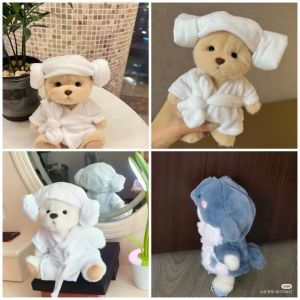 Áo choàng tắm gấu con 30cm thay thế trang phục Little Red Book cùng mẫu quần áo cá mập Star Delou đồ chơi sang trọng dễ thương