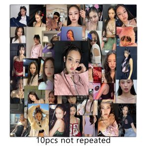 53PCS Korean Girl Group BLACKPINK JENNIE Sticker Decal Suitable For Stationery Scrapbook Mobile Phone Laptop Guitar Star JENNIE Stickers