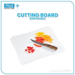 Med+ Disposable Plastic Cutting Board / Talenan Plastik Sekali Pakai