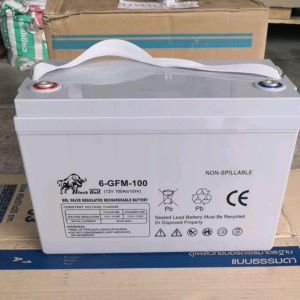 แบตเตอรี่ เจล Black Bull (กระทิงดํา) Deep Cycle GEL Battery 100AH รุ่น 6-GFM-100 แหมะสําหรับใช้ในระบบโซล่าเซลล์