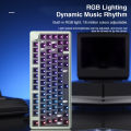 Leobog Hi8 75% Tùy Chỉnh Bàn Phím 80 Phím Tri-Chế Độ Loại C/2.4G/Bluetooth Hot Swap đèn nền RGB Bàn Phím Cơ Hỗ Trợ Máy Tính Xách Tay/Máy Tính Để Bàn. 