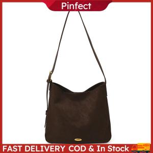 Women Girls PU Leather One Shoulder Armpit Bag Adjustable Strap for Work Travel