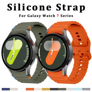 Original Sport Straps for Samsung Galaxy Watch 4/5 Pro/6/7/6 Classic 44mm 40mm 45 Silicone Bracelet Correa Galaxy Watch 7 Band
