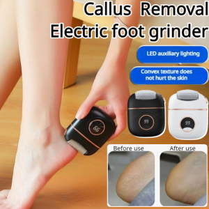[Remove Dead Skin In Seconds] Electric Digital Display Rechargeable Foot Grinder Foot Grinder Removing Dead Skin And Calluses From Heels数显电动磨脚器