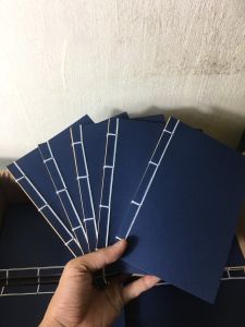 Sổ kiếm hiệp bìa trơn không chữ dầy 100 trang giấy nâu xưa rất đẹp và thú vị