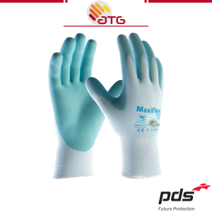 ATG MaxiFlex Active 34-824 Lightweight Safety Gloves Blue