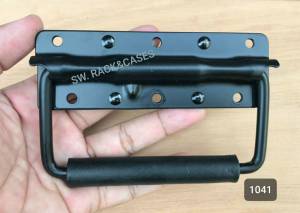 มือจับสปริงเปลือย ราคาต่อแพ็คจำนวน 2 ตัว รหัส SW-1041 สปริงเหล็กหนาชุบดำ อุปกรณ์ตู้แร็ค สวยแข็งแรง ไม่ต้องทำซ้ำ ราคาที่สวยด้วย