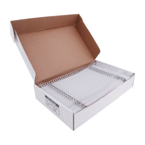 100pcs Double Loop Wire Binding A4 Size 34 Holes for Wire Binder Machine Ring Binder Clearbook Cover Notebook Book Bind