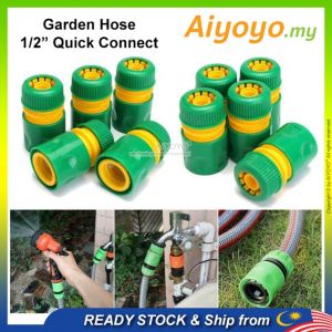 Water Hose Quick Connector Garden Hose Connector Pipe Adapter Pipe Fitting Plastic Hose Tap Adapter Garden Tap Joiner Joint Tool Water Gun Garden Pipe