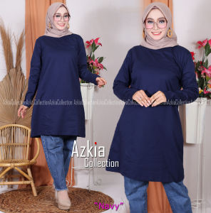 tunik wanita bahan katun combed