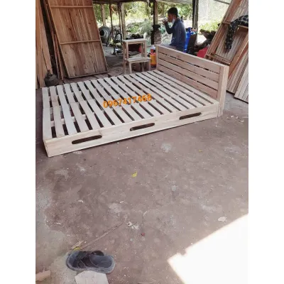 giường giường pallet gỗ giường pallet 20cm giường pallet 1m6 giường ngủ giường gỗ giường gấp gọn giường gỗ pallet