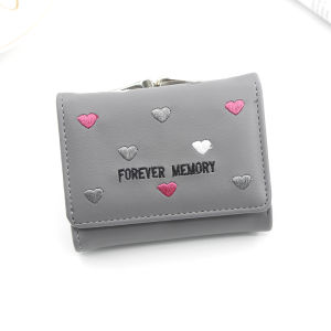 T423 Dompet Wanita Dompet Lipat 3 Dompet Clutch Dompet Perempuan Lucu