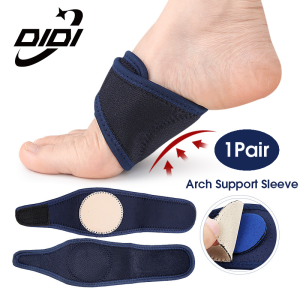 DIDI 1Pair Plantar Fasciitis Arch Sleeve Pad Arch Support Orthopedic Insoles