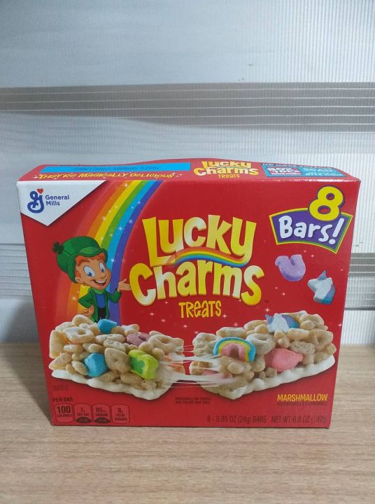 Lucky Charms Treats marshmallow 8 bars 6.0z(192g) U.S.A