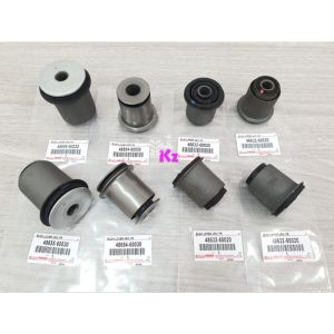 TOYOTA LAND CRUISER PRADO  RZJ120 KDJ120 VZJ120 - 8 IN 1 SET - FRONT LOWER ARM BUSH / FRONT UPPER ARM BUSH