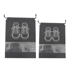 Perfect Life Non-woven Shoes Bag Waterproof Dustproof Travel Bag Portable Tote Drawstring Bag