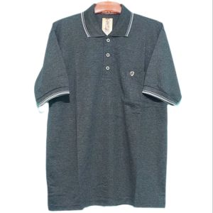 Kaos kerah pria / polos t-shirt pria / atasan pria / baju kaos polos pria terbaru- Andeska